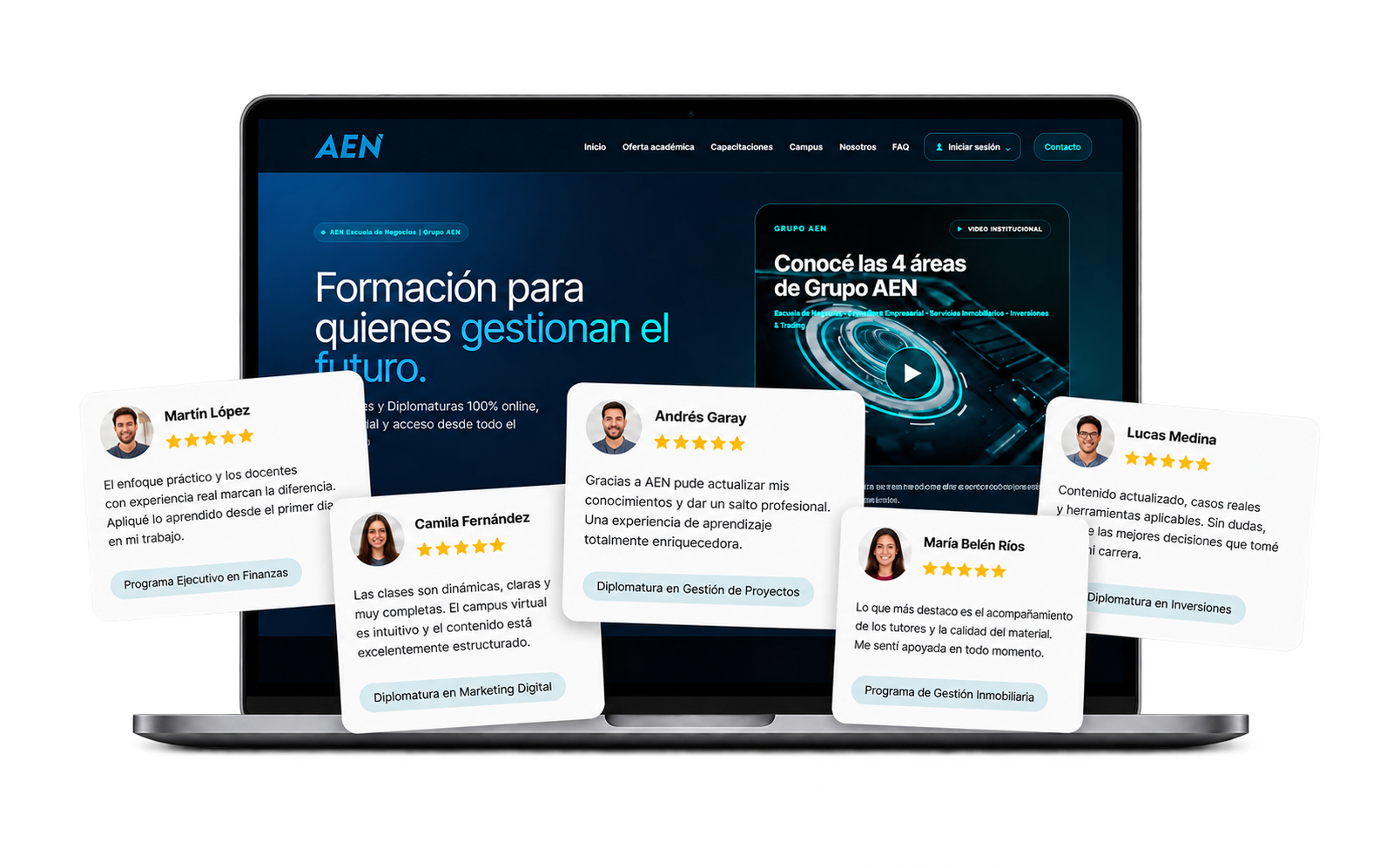 Reseñas de alumnos de AEN Escuela de Negocios